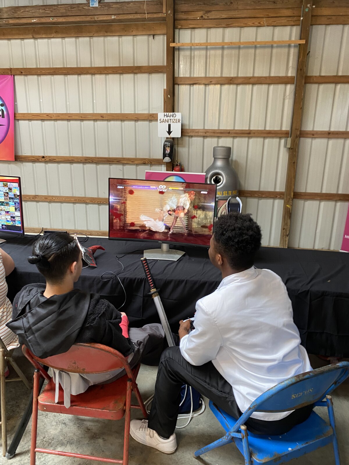 Attendees playing at Garden State Anime Fest