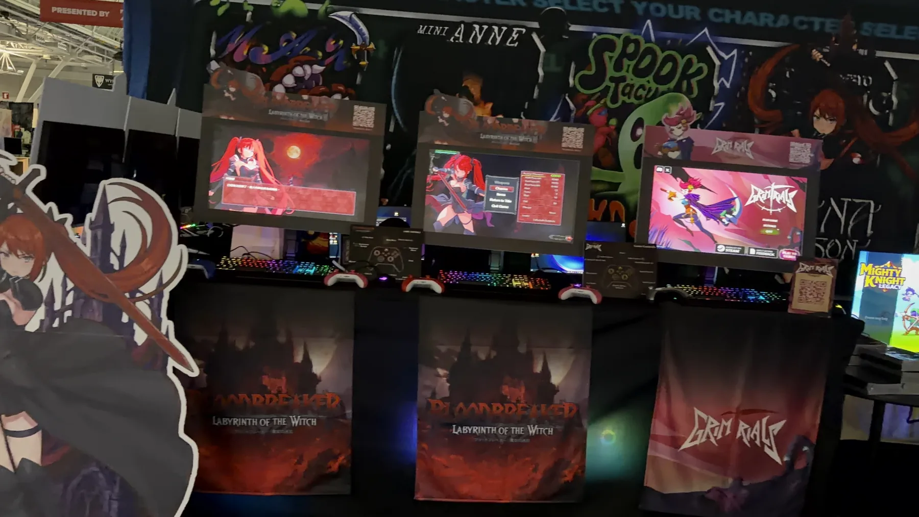 Soft Source demo stations at PAX East 2026